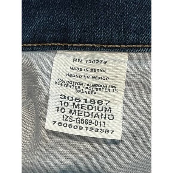 Lee Relaxed Fit At the Waist Jeans Size 10M Boot Cut - Picture 4 of 9